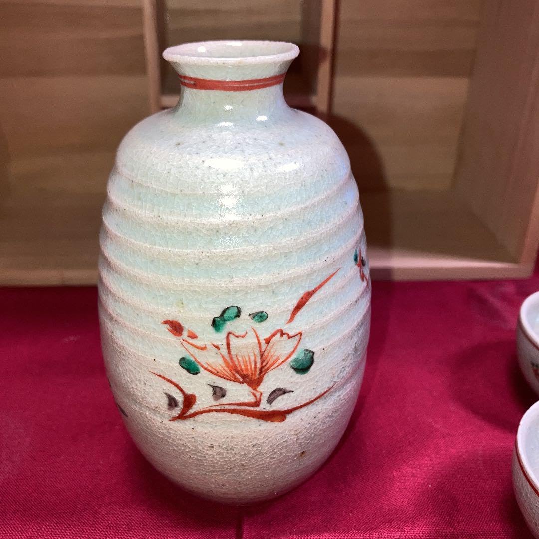 Amazon.co.jp: 飛騨高山 渋草焼 酒器揃 徳利2盃5 : ホーム＆キッチン